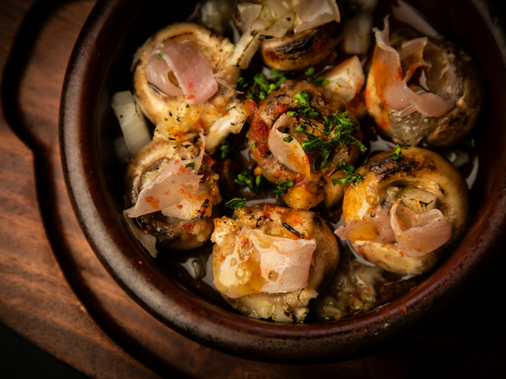 マッシュルームのオーブン焼き