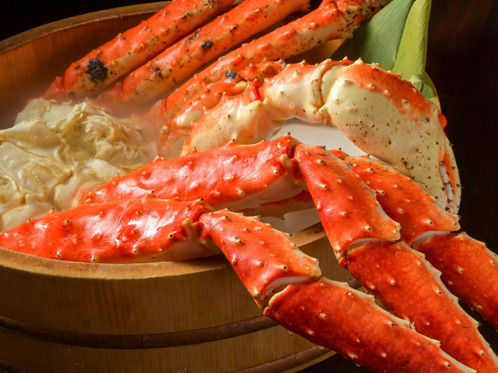 とにかく身の詰まった大きな蟹を厳選