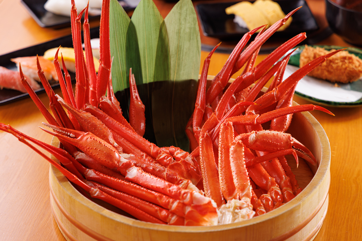 ◇อิ่มอร่อยกับปูในราคาสุดคุ้ม (บุฟเฟต์) 100 นาที 5,980 เยน (6,578 เยน รวมภาษี)