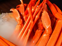 紅ズワイ蟹や豪華海鮮メニュー＆おつまみなどの食べ放題＋ソフトドリンク飲み放題付きプランです。