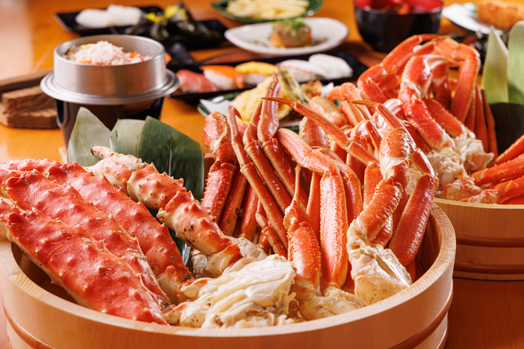 超級螃蟹盛宴★《帝王蟹無限套餐》 100分鐘 14,800日圓（含稅16,280日圓）