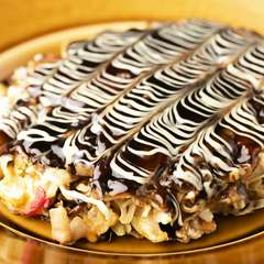 大阪を代表するソウルフード『ミックスお好み焼き』