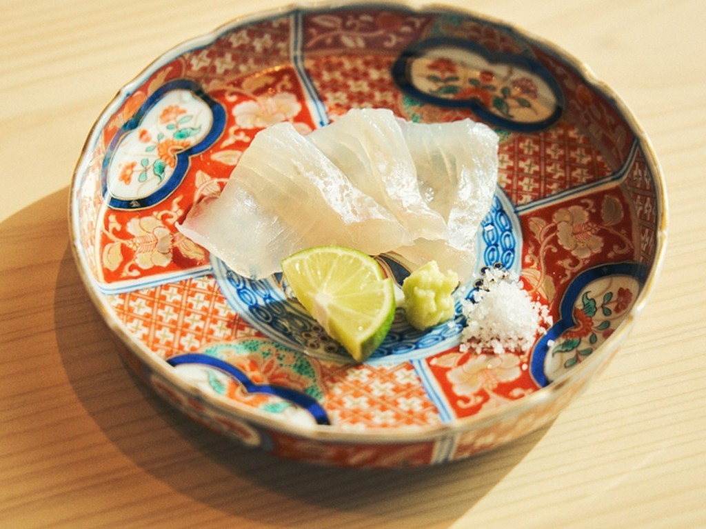 『マコガレイの刺身』