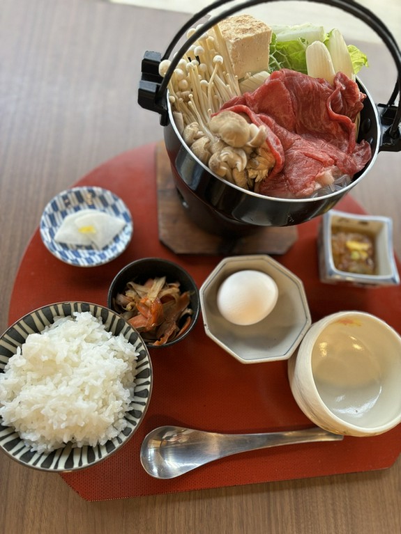 腸活を意識した和牛すき焼き