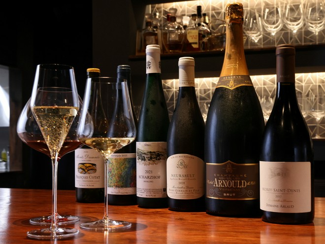 ワインにこだわっている