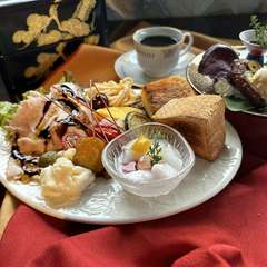 自家製塩豚ハムプレート　甘味セット