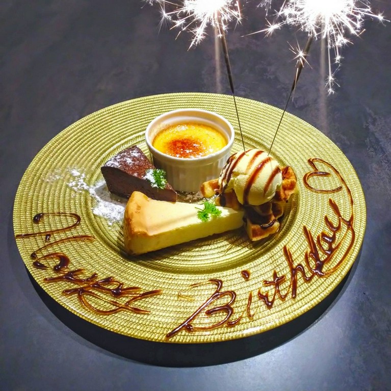 誕生日、記念日に【デザートプレート】