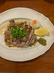 さっぱりおいしい『鹿児島産種鶏のタタキ』