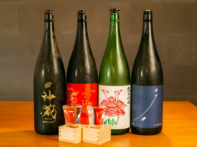 日本酒にこだわっている