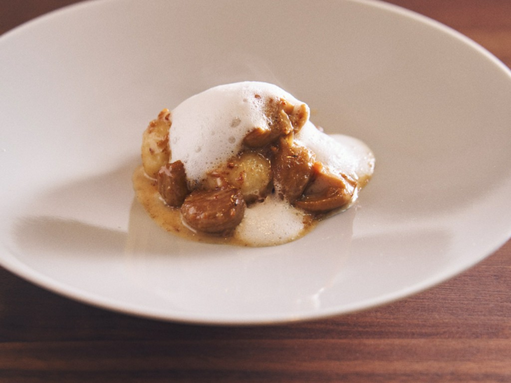 『ポルチーニ　ペリゴール栗　ニョッキ』（秋限定）