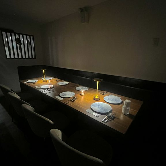 大切なおもてなしにも重宝できる半個室