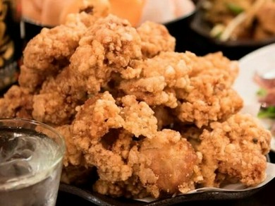 宴会にイチオシ！自家製地鶏の唐揚げ食べ放題