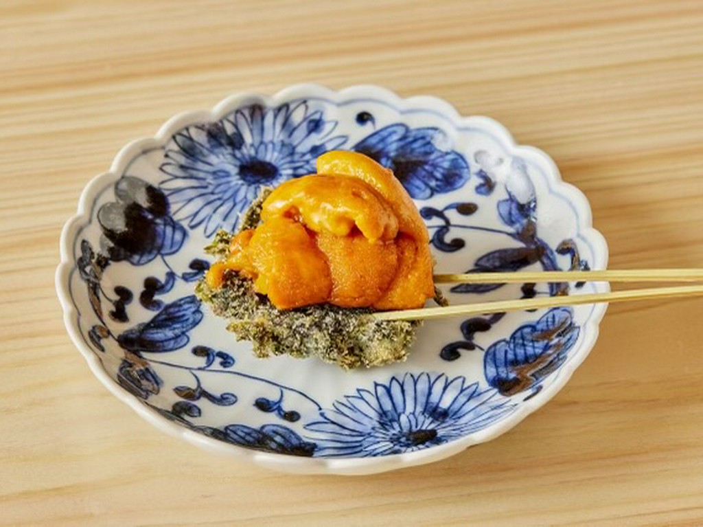 生ウニと鮪中トロ