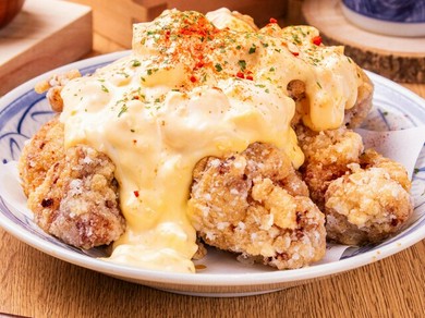 タルタルぶっかけ唐揚