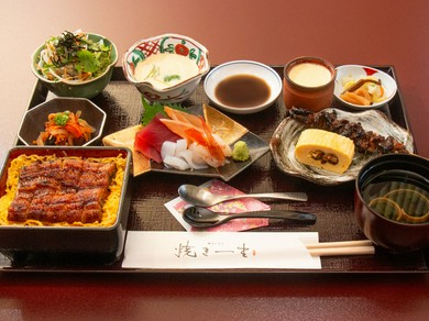 鰻満喫の御膳、コース