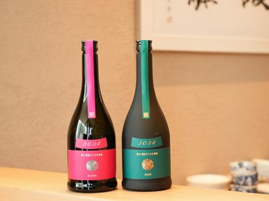 料理長自らセレクトした自慢の日本酒