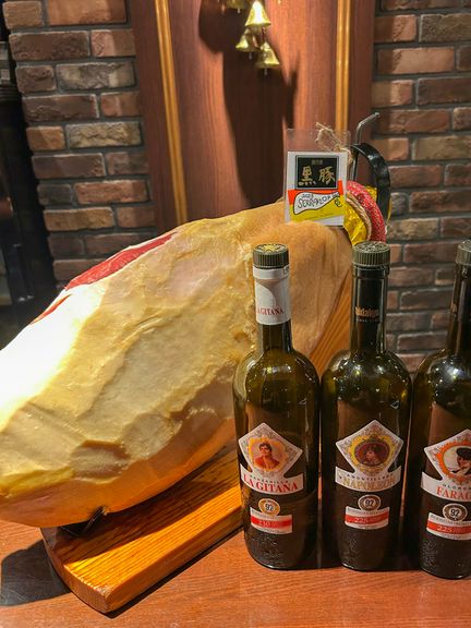 埼玉坂戸 尾島さんの作った生ハム