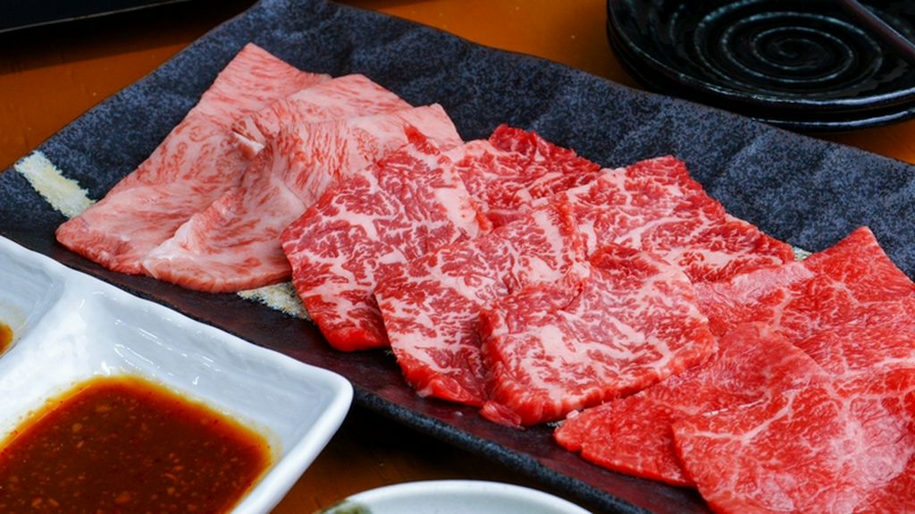 厳選和牛桃盛り