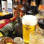 豊富なドリンクメニューが自慢です（仕入れ状況により内容が変更になる場合がございます。ご了承ください）