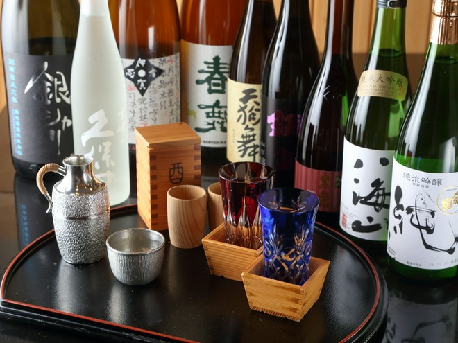 日本酒にこだわっている