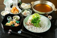 季節限定　満足『鱧しゃぶコース』
