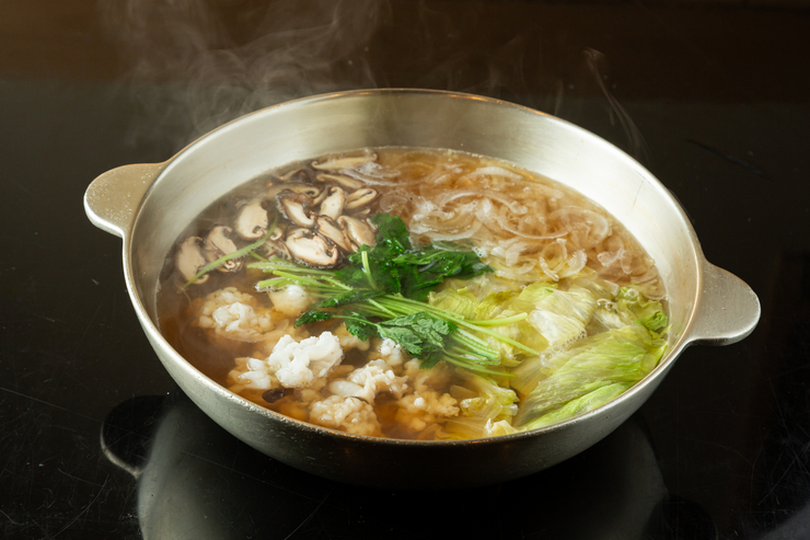 Seasonal basic "Hamo Shabu Course" 11,000 yen