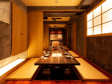 完全個室・半個室は大切な接待にも最適