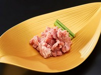 歯応えがあり濃厚な味わいの希少部位