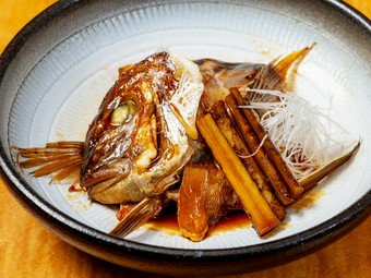 口当たりが滑らかでコク深い『本日のあら煮』