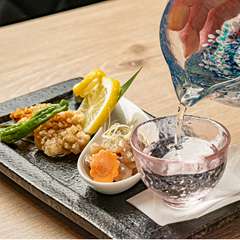 日本酒試飲付き“お通し”