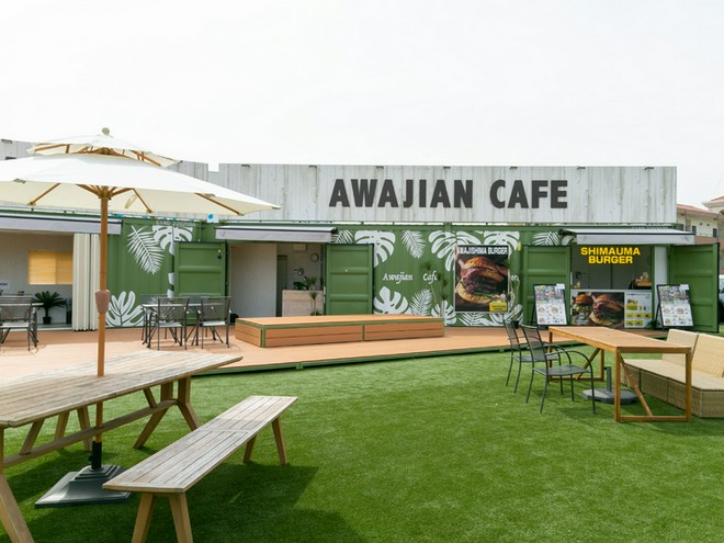 テラス席がある