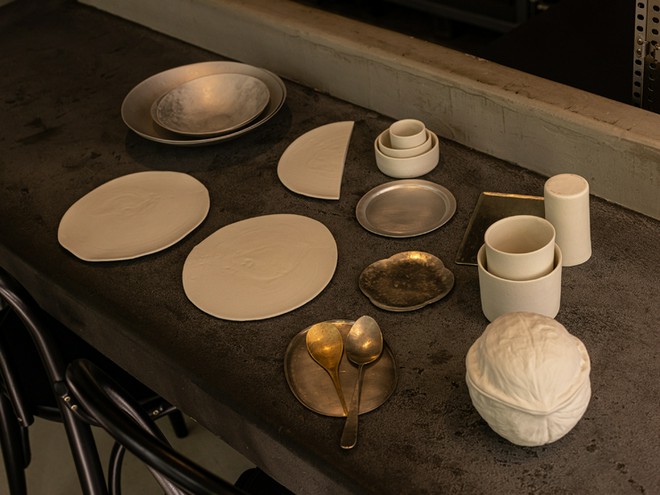 食器・内装にこだわっている