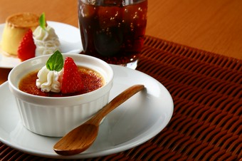 パリッと香ばしい食感と、とろける味わい『ブリュレプリン』