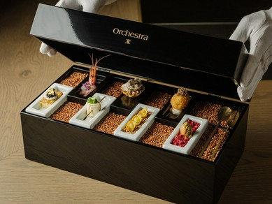 オーケストラを愉しむようなコース料理