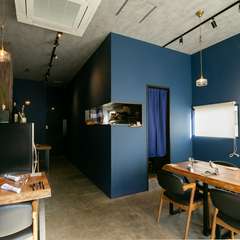 全8席のくつろぎ空間は、デートにも最適