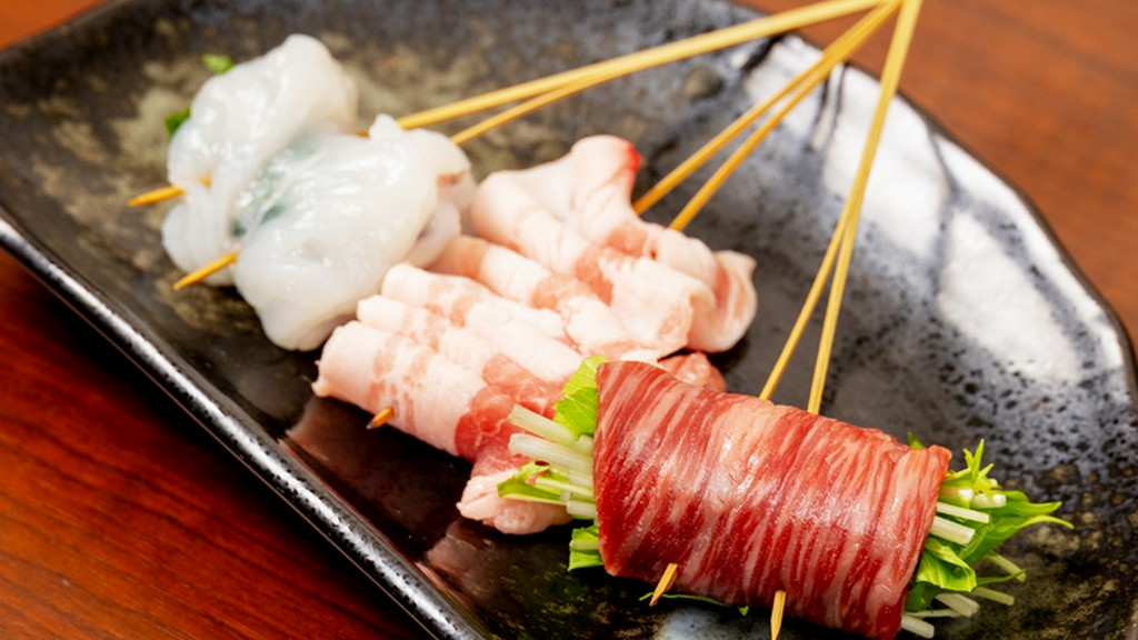 出汁で引き立つ素材の旨み『串しゃぶ』