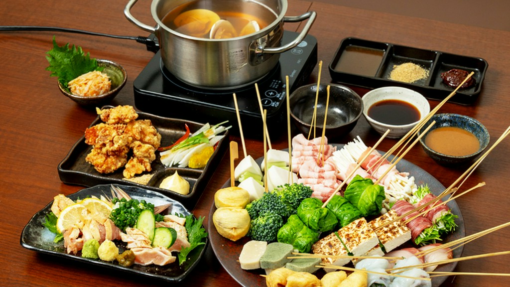 お店の魅力を満喫する『串しゃぶコース』