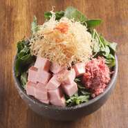 ほうれん草・コンビーフ・スパム