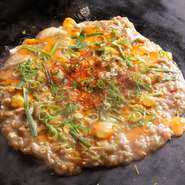 牛カルビ・ニラ・卵・米