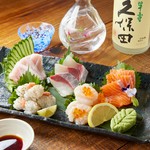 一人前 2切れずつ
3名様用に3切れずつにもできます。お気軽にスタッフまでお声かけください。