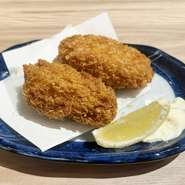 濃厚でクリーミーな大粒牡蠣！
追加（1個）340円