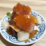 函館朝鮮魚のお刺身のっけ盛り（2人前）