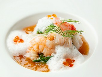 CHIRIOのお魚料理コース