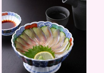 鮎の刺身