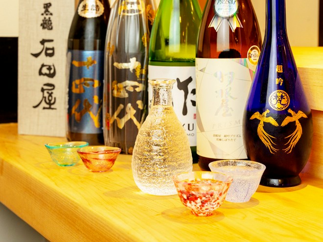 日本酒にこだわっている