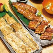 秘伝のタレが染み込んだ肉厚なうなぎをご賞味ください。
※ハーフのご注文も承ります。