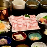 松阪ポークのしゃぶしゃぶが堪能できるおすすめのプランです！