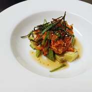 お酒のアテに人気ですっ。
