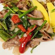 ごはんがすすみますっ♪
※写真は豚肉の塩だれ炒め