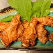 やっぱりお肉。やっぱりチキン♪
※コースでのご提供となります